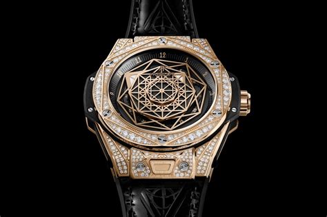 hublot king gold pave|Hublot Spirit of Big Bang Sang Bleu King Gold Pavé.